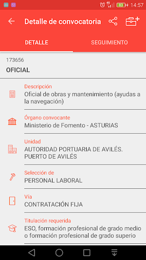 Empleo público Screenshot 1