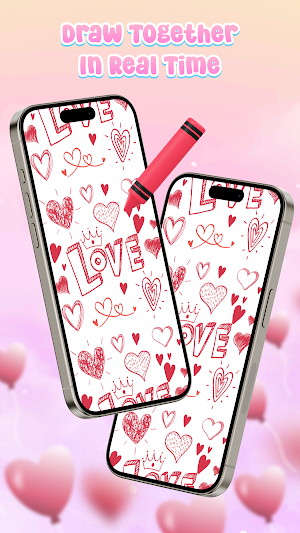 Lockscreen Drawing Together Screenshot 1