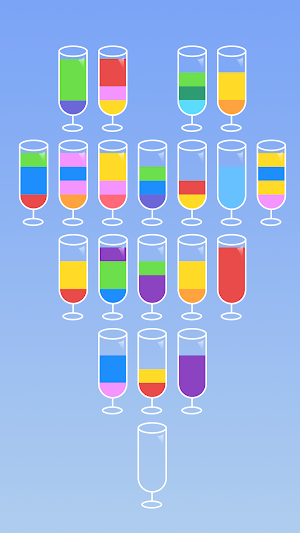Color Water Sort Tricky Puzzle Screenshot 0