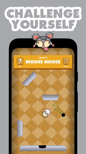 Mouse House: Fun Game with Logic and Simple Angles Screenshot 3