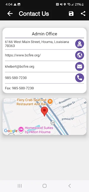 Bayou Cane Fire Protection LA Screenshot 1