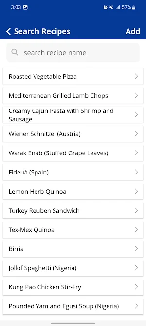 Offline Recipe Blend Screenshot 3