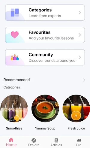 Raw Food Recipes App Screenshot 3
