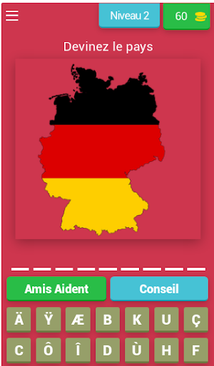 Devinez le pays sur la carte Screenshot 2