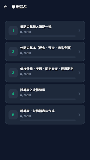 簿記3級 対策 Screenshot 1