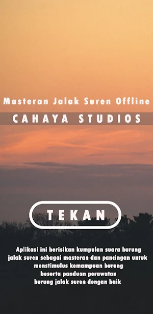 Masteran Jalak Suren Offline Screenshot 1