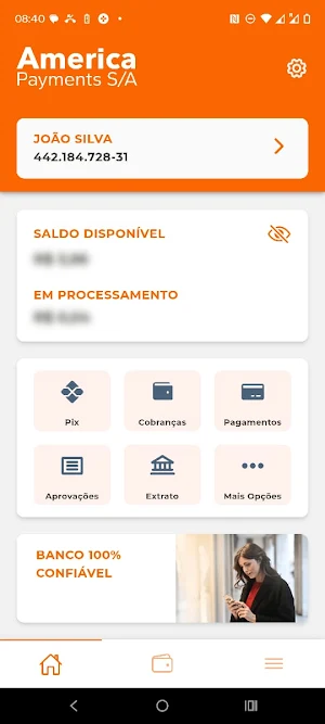 América Payment Screenshot 1