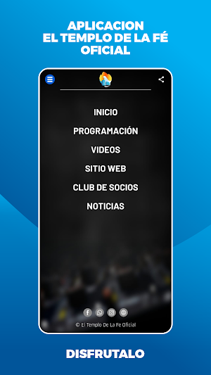 El Templo De La Fe Oficial Screenshot 2