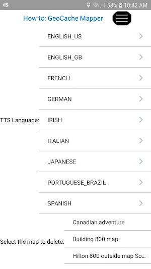 GEOCache Mapper Screenshot 1