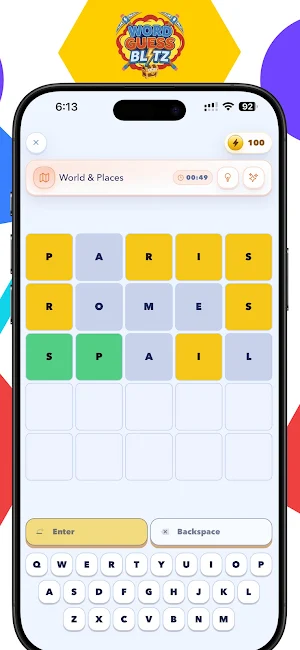 Word Guess Blitz: Word Game Screenshot 0