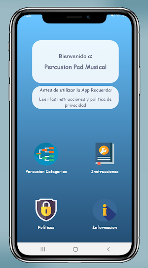 Percusión Pad Musical Screenshot 1
