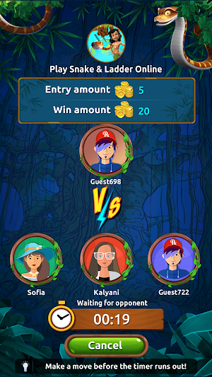Snake and Ladders Jungle Book Screenshot 3