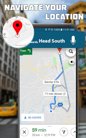 GPS Maps, Live Satellite View Screenshot 2