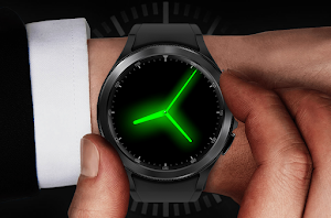 EY07 Green Glow Watchface Screenshot 1