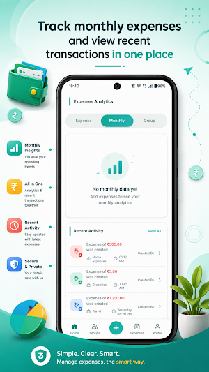 Split Circle – Friends & Bills Screenshot 1