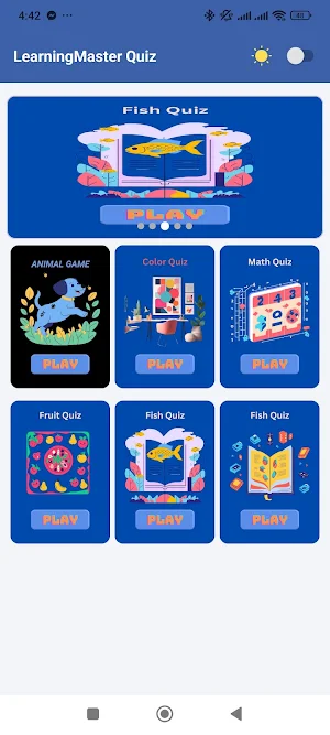 LearningMaster Main Quiz Screenshot 0