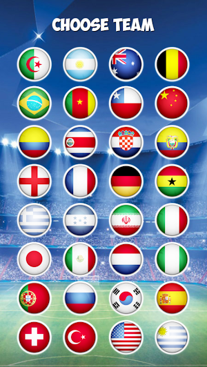 WORLD CUP SHOOTOUT SOCCER 3D Screenshot 2