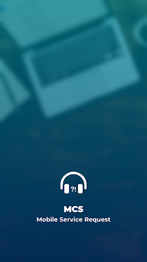 MCS Mobile Service Request Screenshot 0