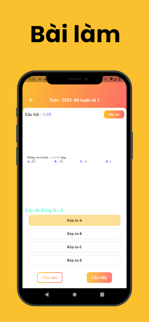 Ôn Thi Cuối Cấp Screenshot 2