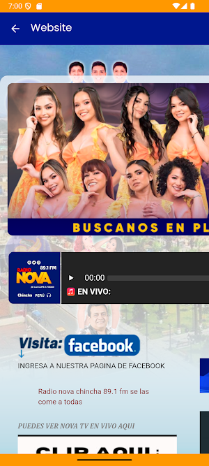 Radio Nova Chincha Screenshot 3