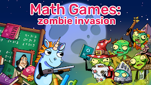 Math games: Zombie Invasion Screenshot 0