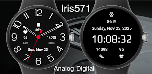 Iris571 Analog Digital Watch Screenshot 0