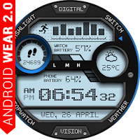 Digital Vision Watch Face