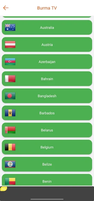 Burma TV:Live Football HD Screenshot 2