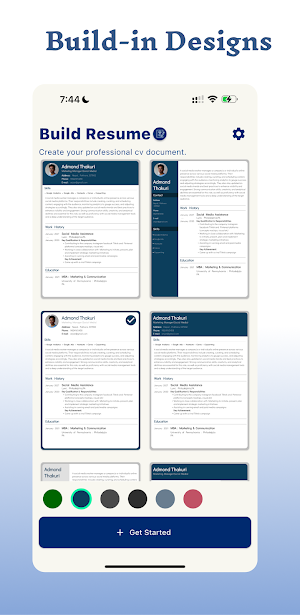 Make Resume - Resume Builder Screenshot 2