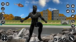 Black 3D Panther Fighting Game Screenshot 3