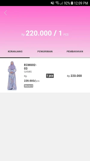 FashionCart - Kualitas Premium Screenshot 3