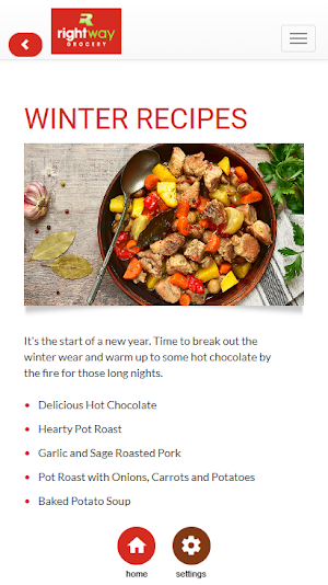 Rightway Grocery Screenshot 2
