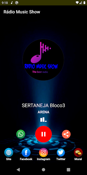 Rádio Music Show Screenshot 0
