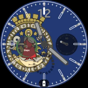 Oslo Flag Watchface Screenshot 0