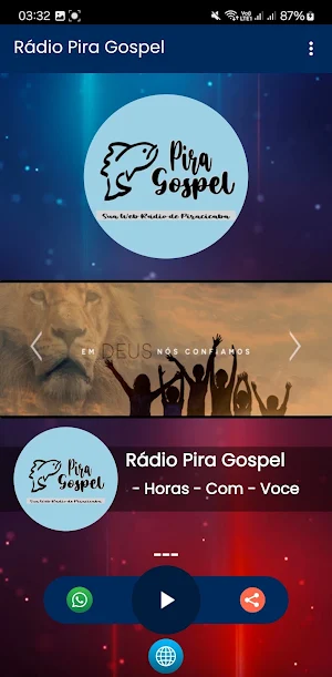 Rádio Pira Gospel Screenshot 1