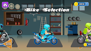 Kids Bike Hill Racing Game Screenshot 1