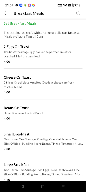 Cafe Express Screenshot 2