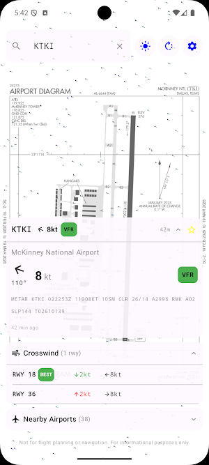 MetarBoard Wind Screenshot 0