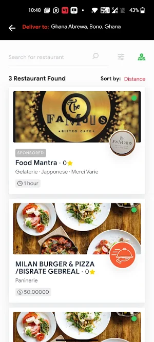 Classymeal Screenshot 1