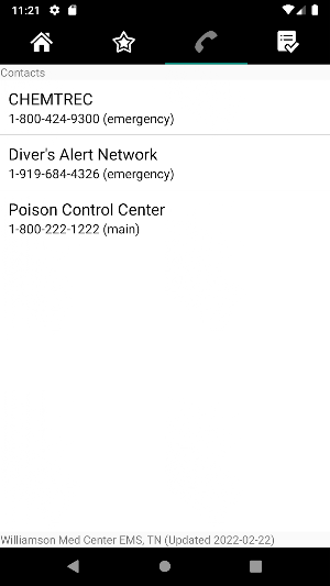 Williamson Medical Center EMS Screenshot 1