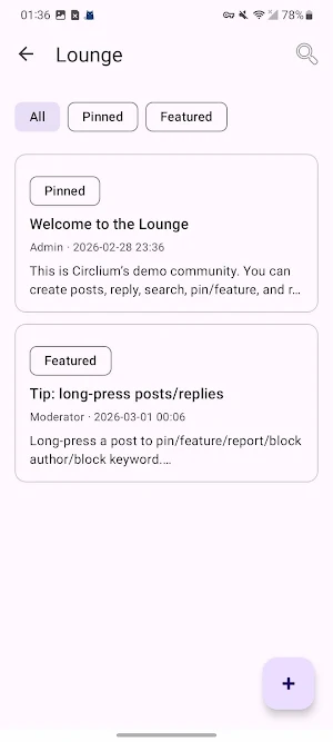 Circlium Screenshot 1