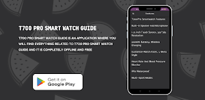 T700 Pro Smart Watch Guide Screenshot 1