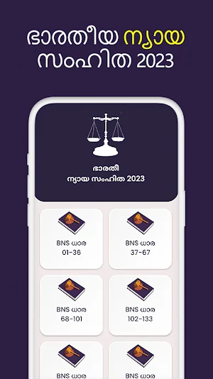 BNS & IPC 2023 in Malayalam Screenshot 0