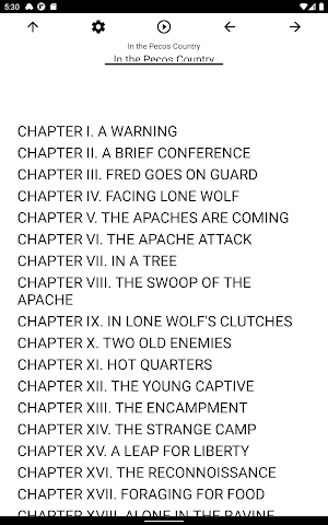 Book, In the Pecos Country Screenshot 2
