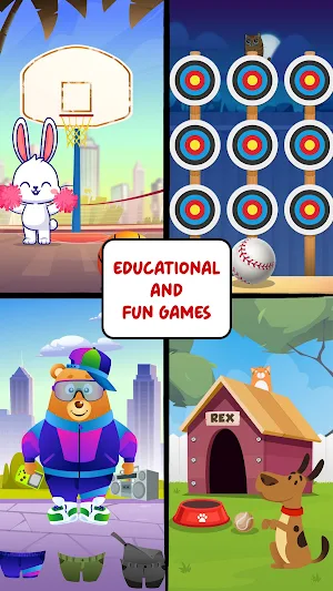 Animal fun games for kids Screenshot 1