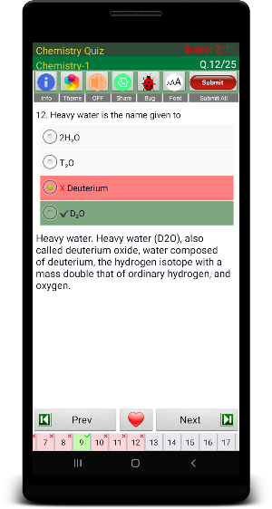 Chemistry Quiz! Screenshot 1