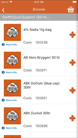 RS Trading Drinks Screenshot 2