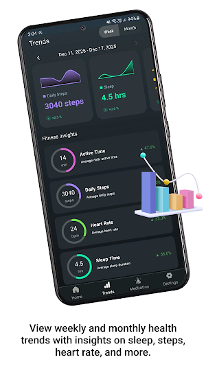 Sleep Tracker: Calm & Meditate Screenshot 1