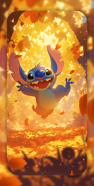 Cute Stitch Wallpaper Lilo HD Screenshot 3