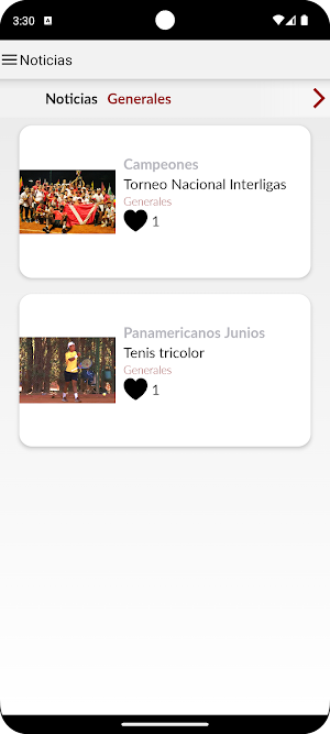Liga Vallecaucana de Tenis Screenshot 1